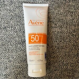 $25 ADD ON - Avène Mineral SPF 50 Face and Body Lotion